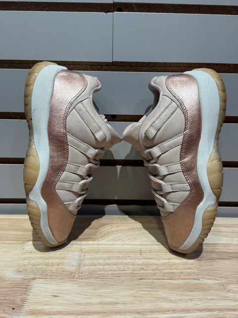 Jordan 11 Retro Low Rose Gold (Women's) Sz 5M