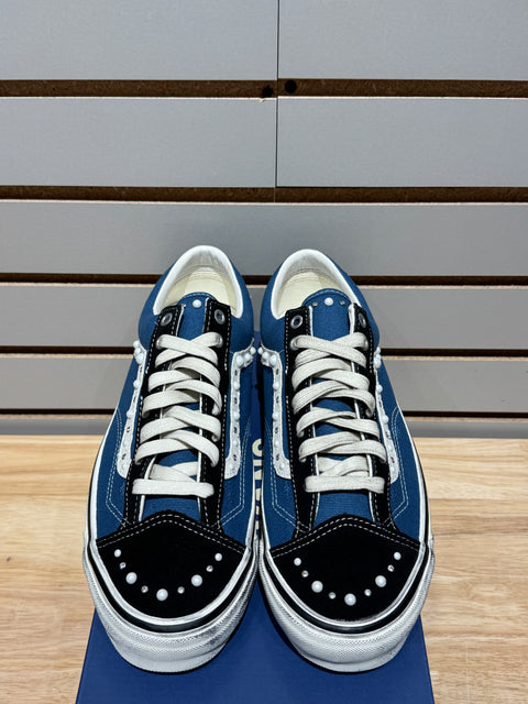 Vans LX Old Skool 36 Pearlized Pack Black Navy Sz 10