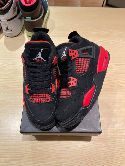 Jordan 4 Retro Red Thunder (GS) Sz 5Y/6.5W