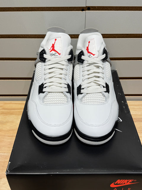 Jordan 4 Retro White Cement (2025) Sz 12