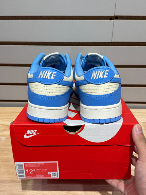 Nike Dunk Low Retro University Blue Sz 12.5