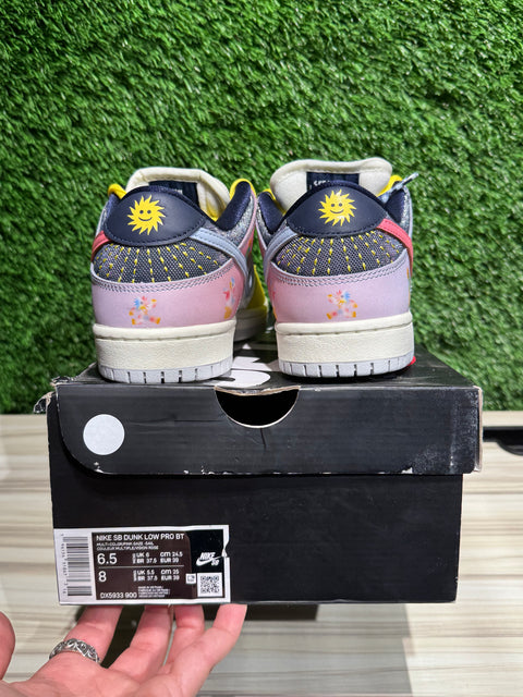 Nike SB Dunk Low Pro Be True Xavier Schipani Sz 6.5M/8W