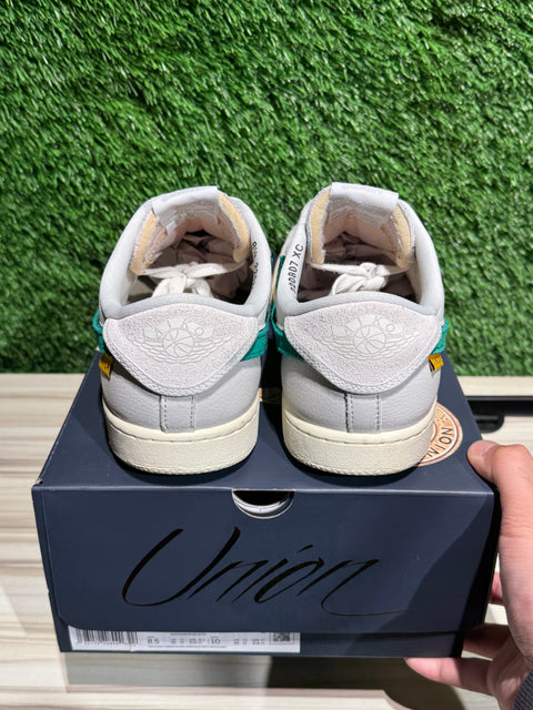 Jordan 1 Retro AJKO Low SP Union Sail Leather Sz 8.5M
