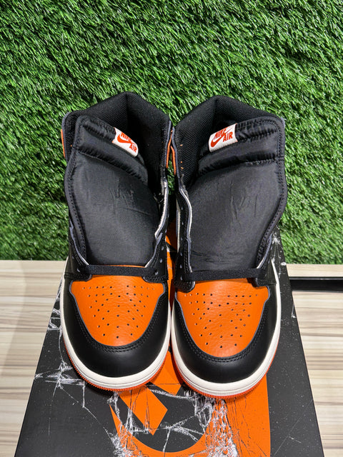 Jordan 1 Retro High OG Shattered Backboard (2025) Sz 9M.