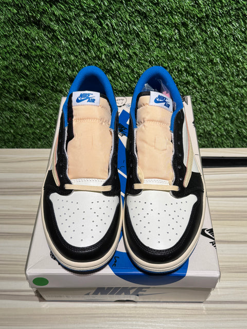 Jordan 1 Retro Low OG SP Fragment x Travis Scott Sz 9M