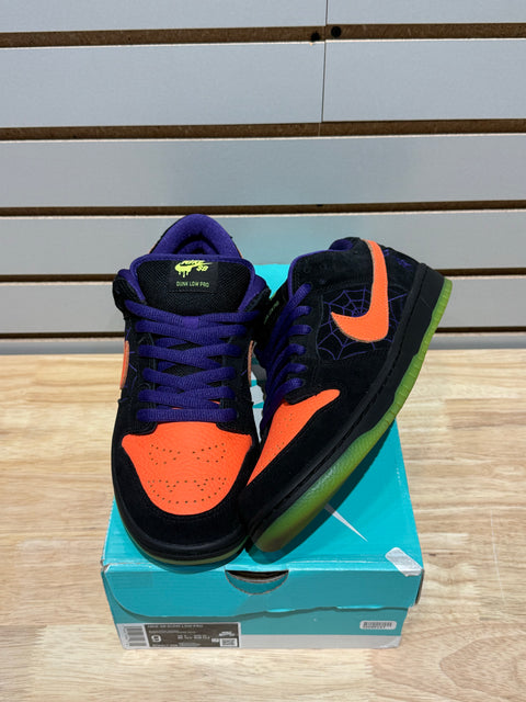 Nike SB Dunk Low Night of Mischief Halloween Sz 9