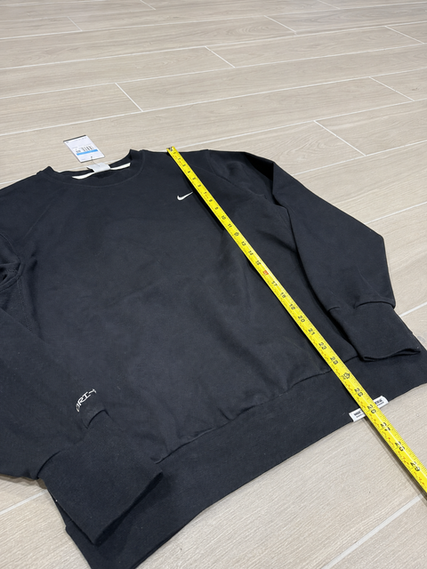 NWT Nike Standard Issue Basketball Crew Dri-Fit Loose Fit Sweatshirt Black Sz M