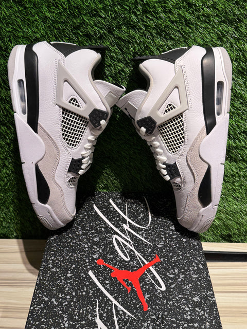 Jordan 4 Retro Military Black Sz 8M