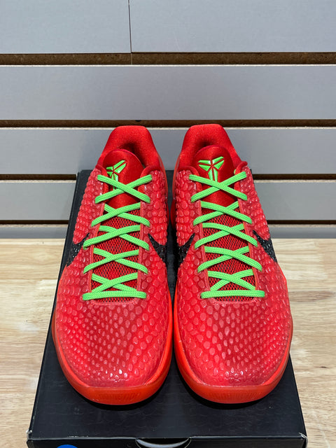 Nike Kobe 6 Protro Reverse Grinch Sz 6M