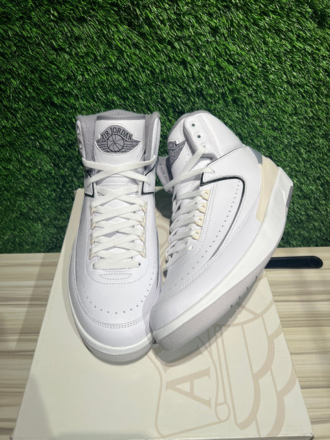Jordan 2 Retro Cement Grey Sz 12