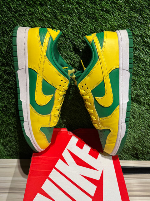 Nike Dunk Low Retro Reverse Brazil Sz 8.5M