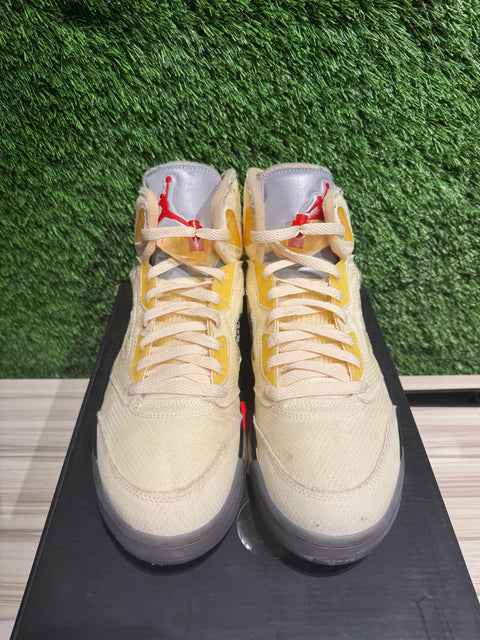 Jordan 5 Retro Off-White Sail Sz 11