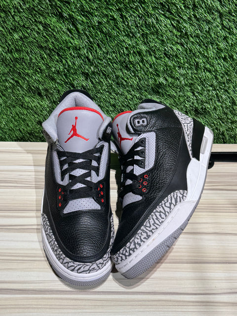 Jordan 3 Retro Black Cement (2018) Sz 12M