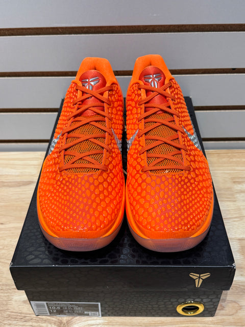 Nike Kobe 6 Protro Total Orange Sz 10.5