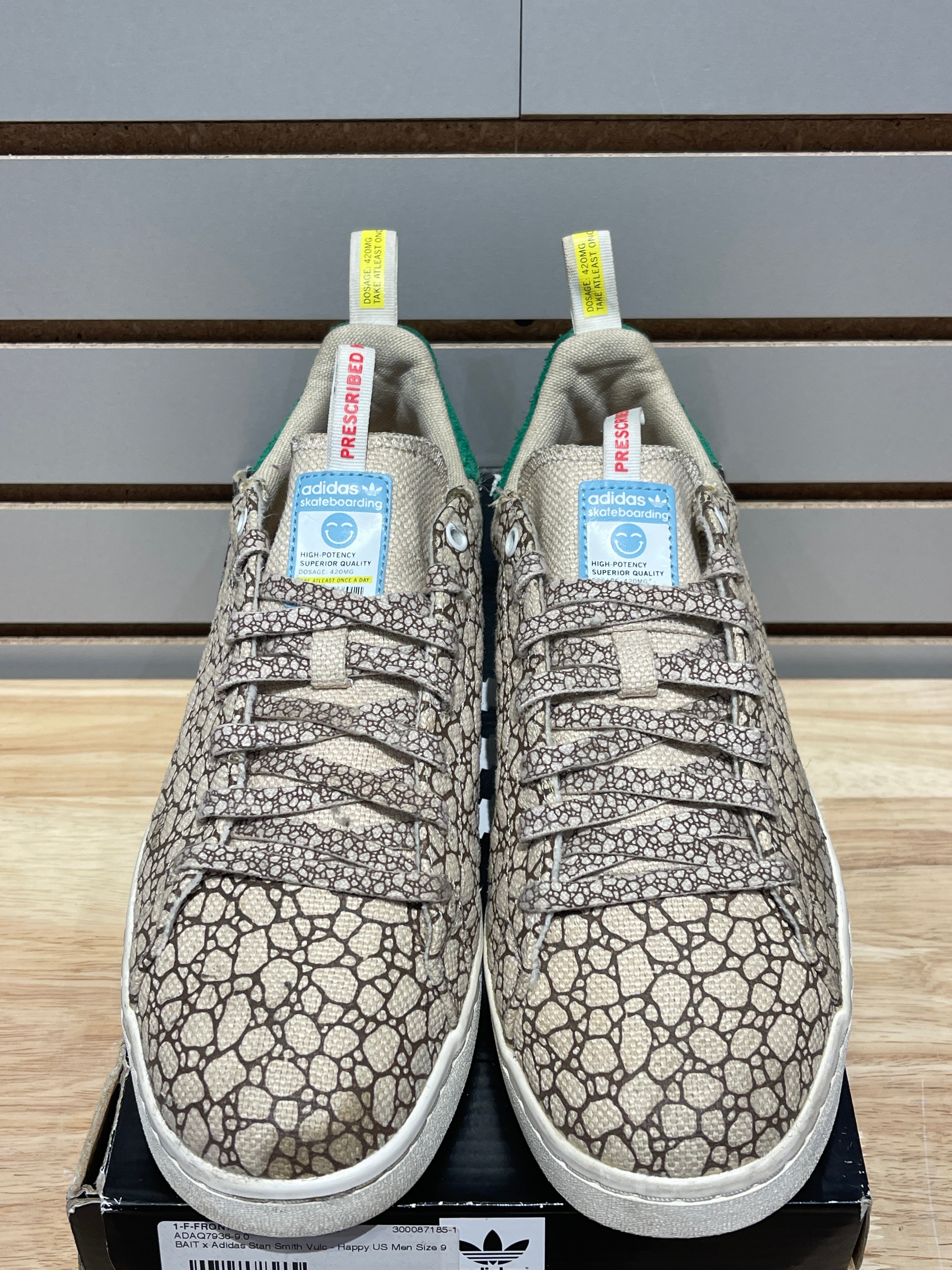 adidas Stan Smith Bait Happy 420 Sz 9 – Sneak City