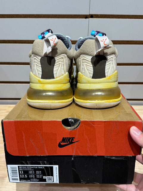 Nike Air Max 270 React ENG Travis Scott Cactus Trails Sz 11