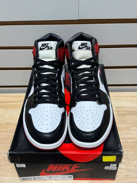 Jordan 1 Retro High Satin Black Toe (Women's) Sz 9.5W/8M