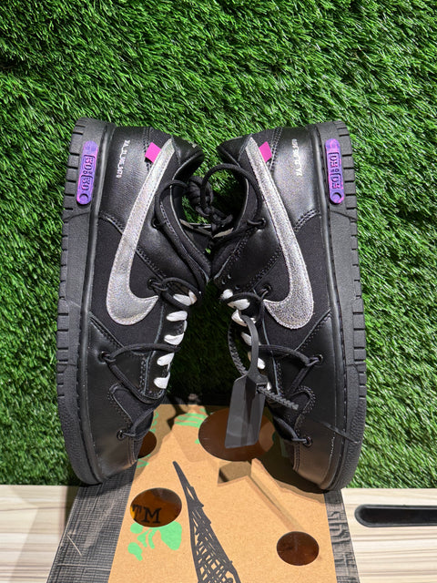 Nike Dunk Low Off-White Lot 50 Sz 8.5M