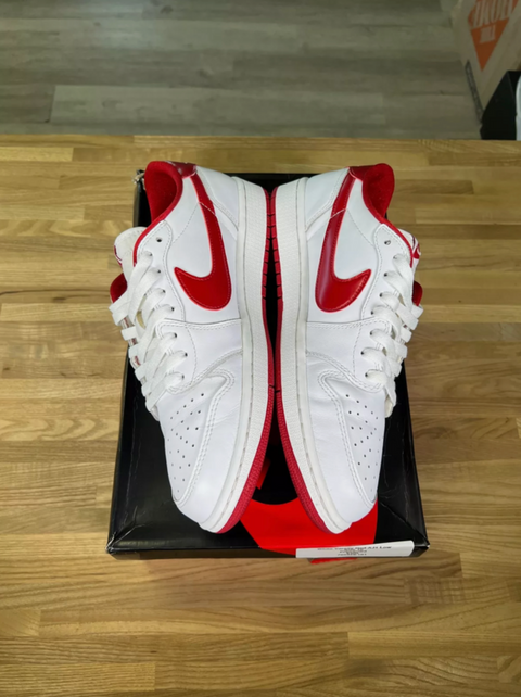 Jordan 1 Retro Low White Varsity Red