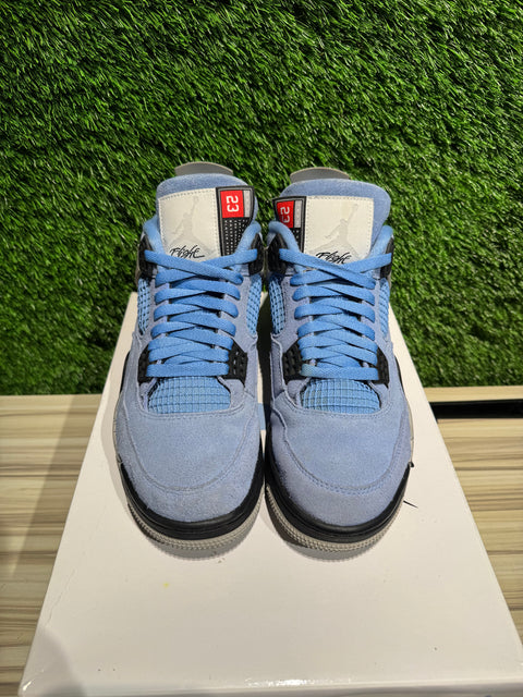 Jordan 4 Retro University Blue Sz 9.5M