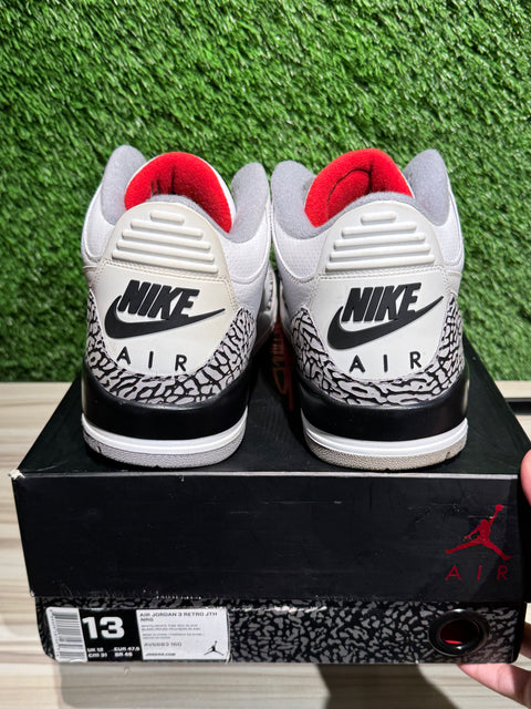 Jordan 3 Retro JTH Super Bowl Sz 13