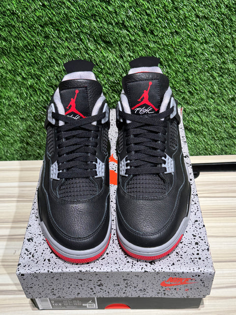 Jordan 4 Retro Bred Reimagined Sz 9