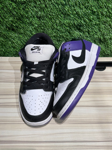 Nike SB Dunk Low Court Purple Sz 9.5M
