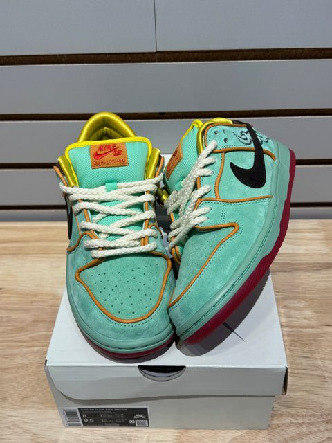 Nike SB Dunk Low Rodeo Tourmaline Sz 8