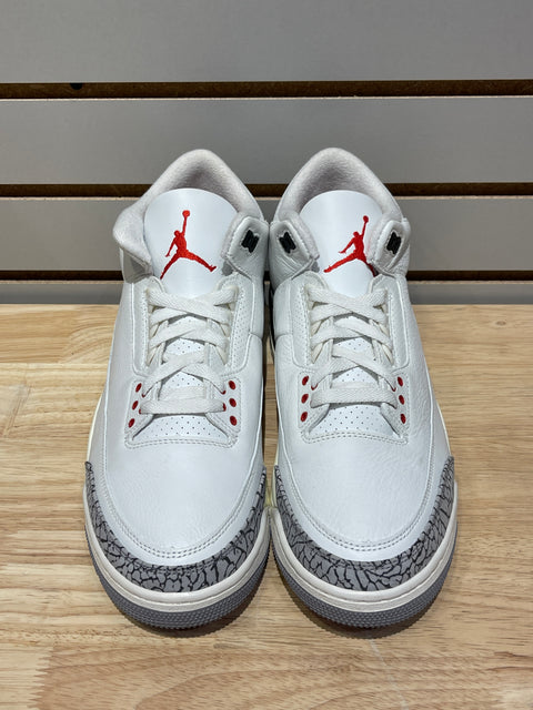 Jordan 3 Retro White Cement Reimagined Sz 11.5
