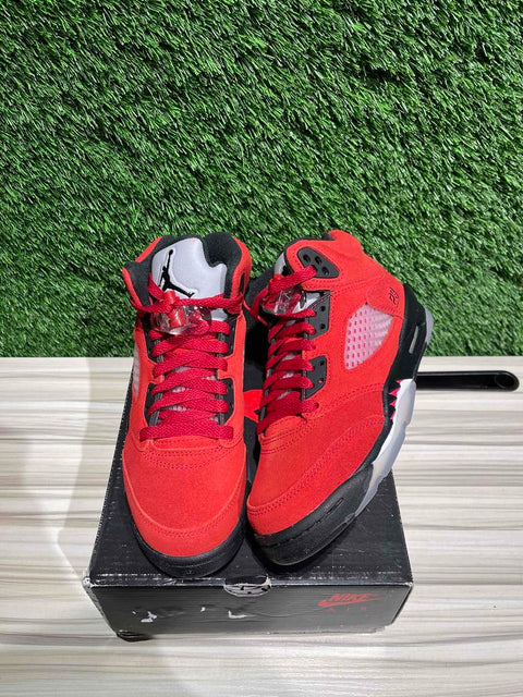 Jordan 5 Retro Raging Bull Red (2021) (GS) Sz 4Y