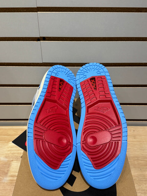 Jordan 1 High Zoom Air CMFT 2 Phantom University Blue (Women's) Sz 10M