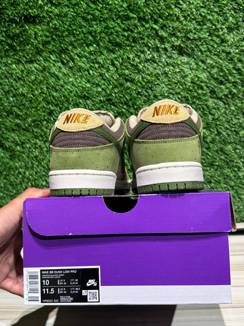 Nike SB Dunk Low Yuto Horigome Matcha Sz 10