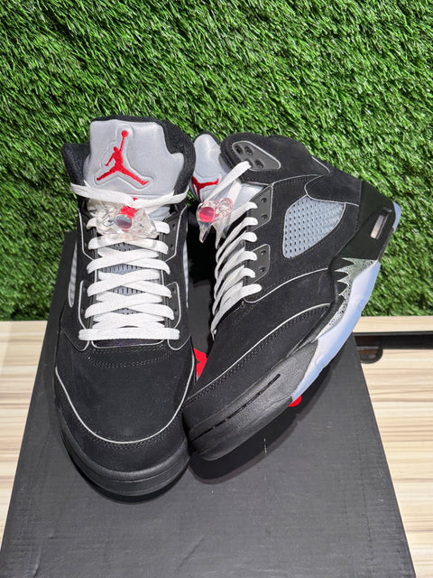 Jordan 5 Retro OG Black Metallic Reimagined Sz 11