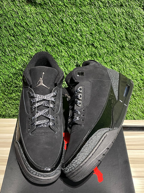 Jordan 3 Retro Black Cat (2025) Sz 12.5M