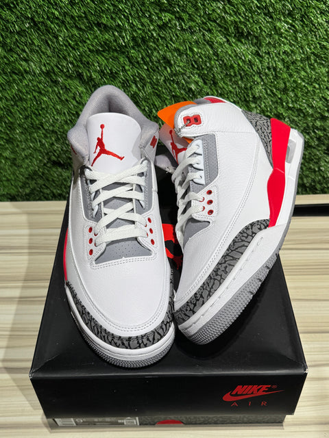 Jordan 3 Retro Fire Red (2022) Sz 9.5
