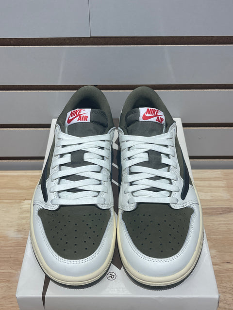 Jordan 1 Retro Low OG SP Travis Scott Medium Olive Sz 7