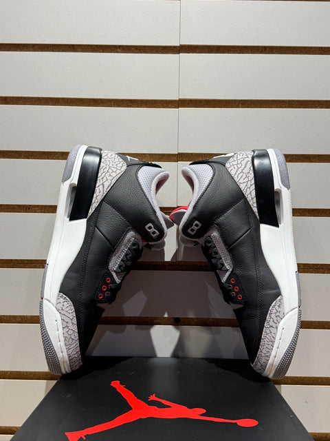 Jordan 3 Retro OG Black Cement (2024) Sz 8.5