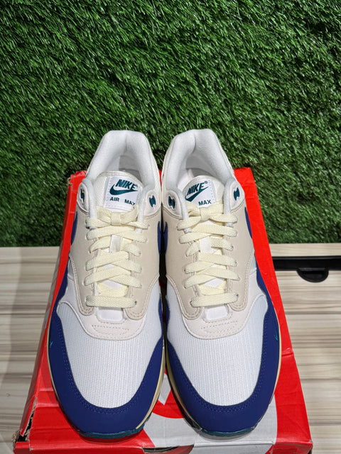 Nike Air Max 1 Athletic Department Deep Royal Blue Sz 10M