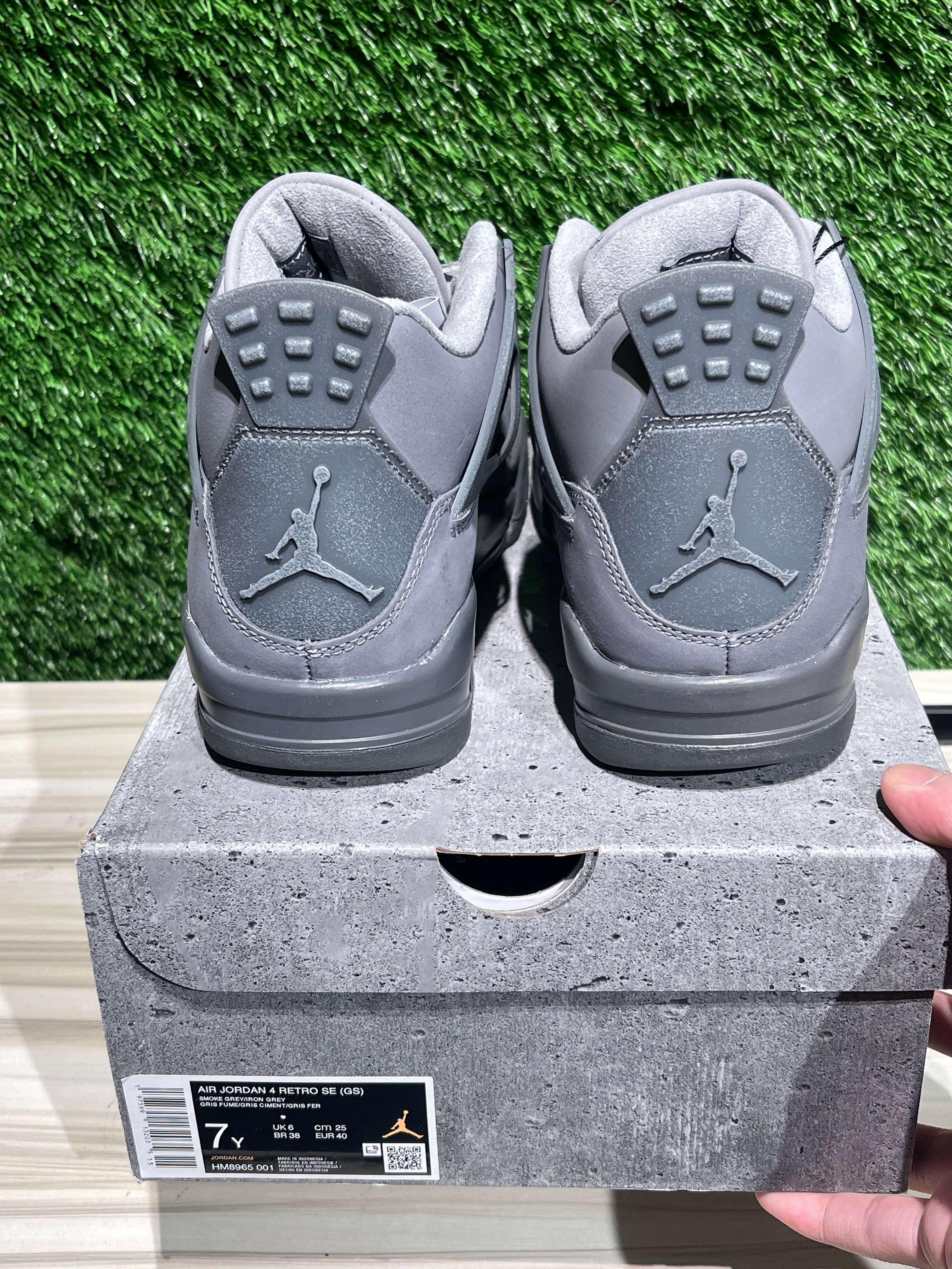 Jordan 4 Retro SE Paris Olympics Wet Cement (GS) Sz 7Y – Sneak City