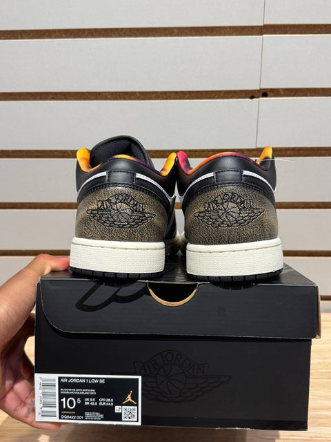 Jordan 1 Low SE Wear Away Yellow Sz 10.5