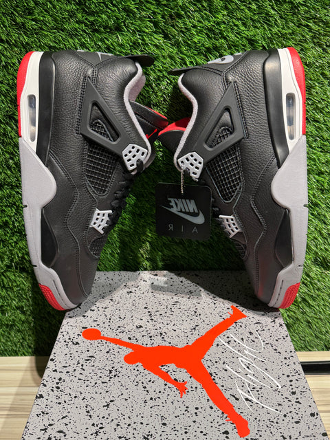 Jordan 4 Retro Bred Reimagined Sz 10.5M