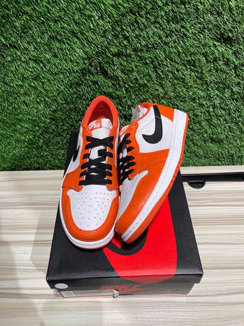 Jordan 1 Low Starfish Sz 9