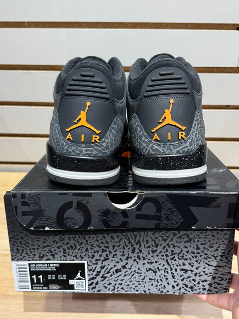 Jordan 3 Retro Fear Pack (2023) Sz 11