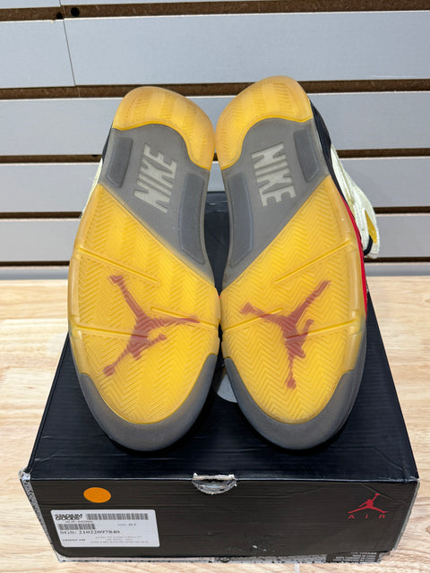 Jordan 5 Retro Off-White Sail Sz 10.5