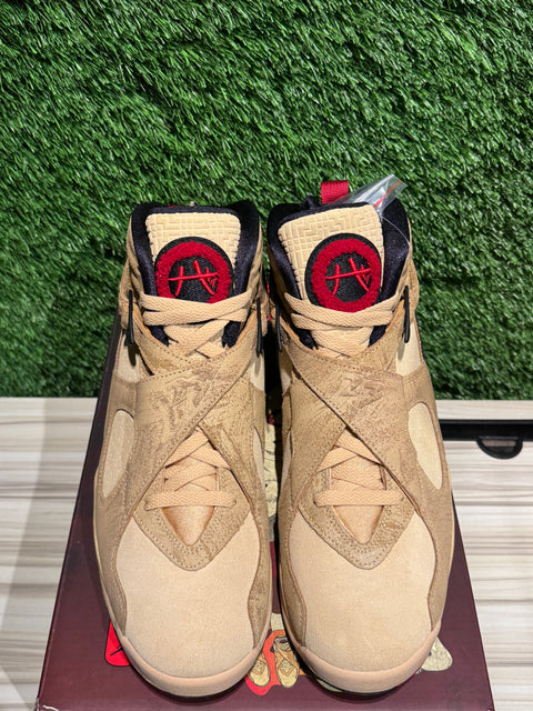 Jordan 8 Retro SE Rui Hachimura Black Samurai Sz 10M