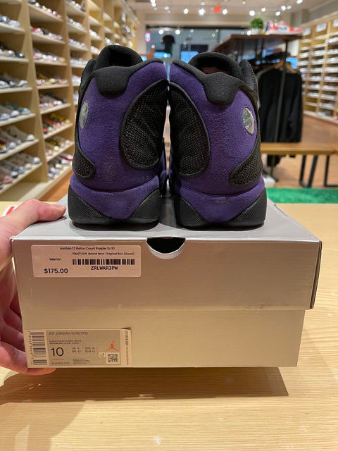 Jordan 13 Retro Court Purple Sz 10