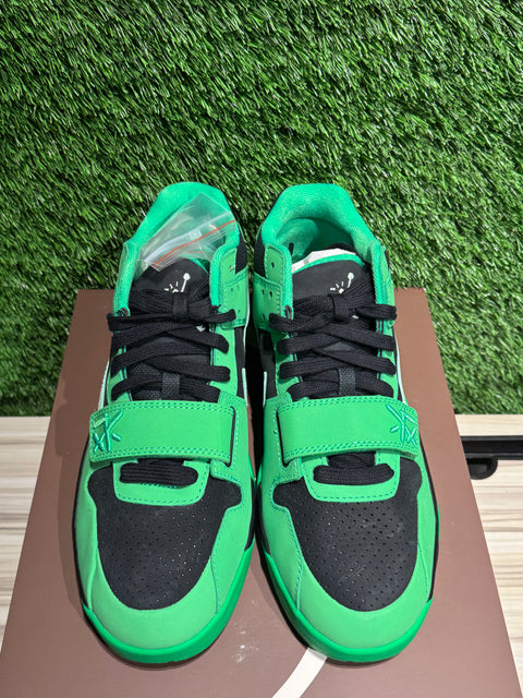 Jordan CJ1 T-Rexx Travis Scott Green Spark Sz 9.5