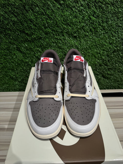 Jordan 1 Retro Low OG SP Travis Scott Reverse Mocha Sz 10
