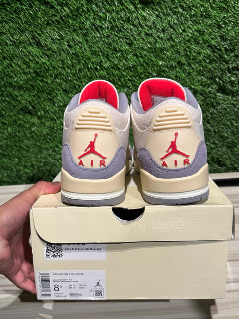 Jordan 3 Retro Muslin Sz 8.5M