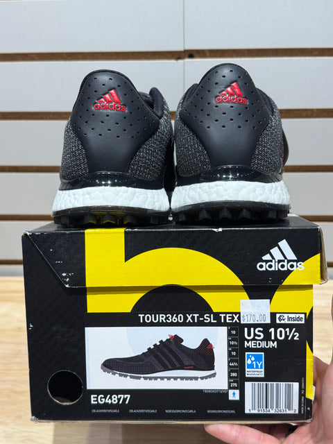 adidas Tour 360 XT-SL Black Scarlet Sz 10.5